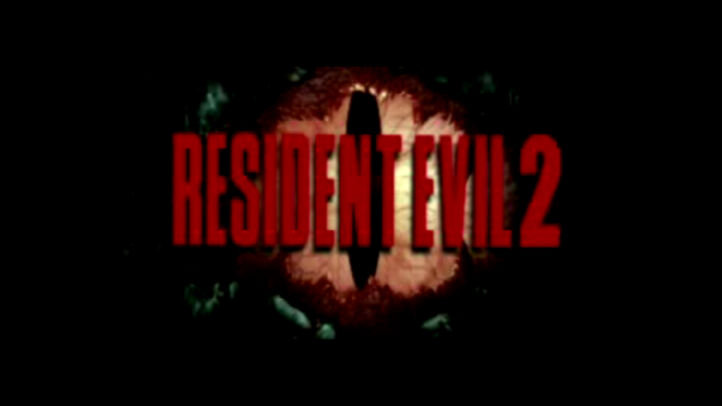 Resident Evil 2 title screen